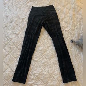 Lululemon Align Black Camo Leggings - size 2